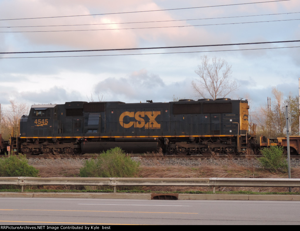 CSX 4545 on I158